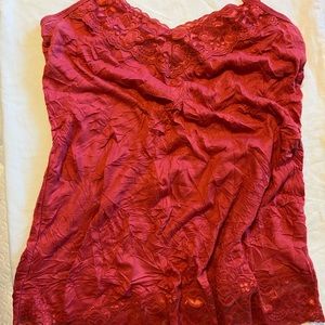 Maurice’s Tank Top with Lace Trim